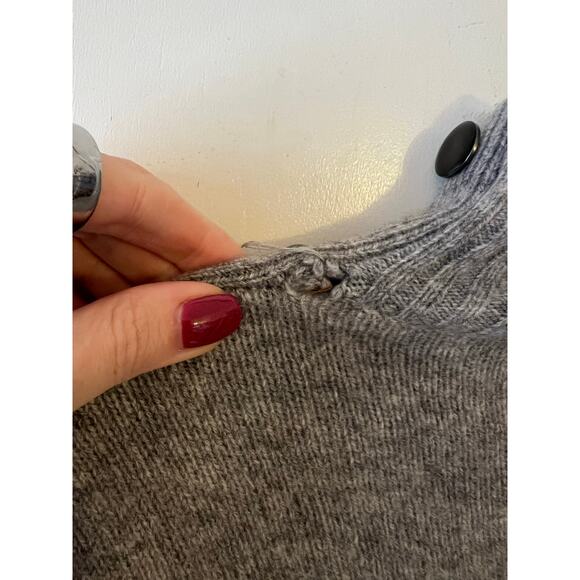 Massimo Dutti Turtleneck Wool Cashmere Sweater Dress - Picture 8 of 8